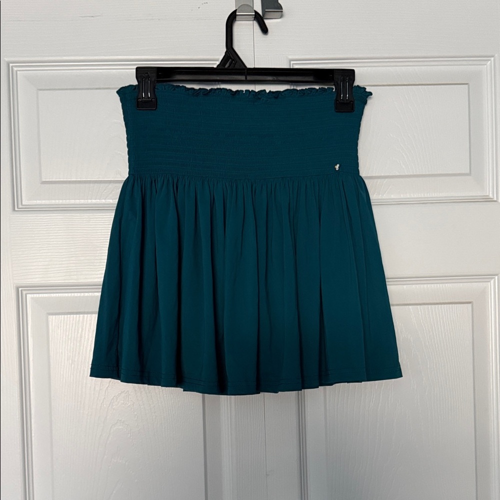 NATURAL LIFE Teal Mini Skirt
